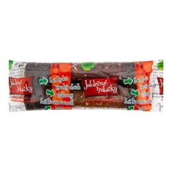 Jablečné trubičky s čokoládovou polevou 2ks 24g