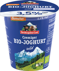 Bio bílý jogurt krémový 3,5 % tuku, demeter BGL 150 g