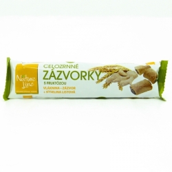 Celozrnné sušenky zázvorky 65g Nature line