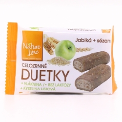 Celozrnné duetky 50g Nature line