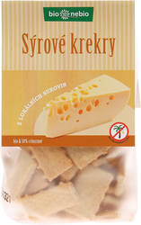 Bio sýrové krekry bio*nebio 130 g