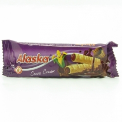 Trubička kukuřičná Alaska kakao 18g Alaska foods