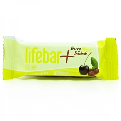 Lifebar plus třešňová s macou a baobabem 47g Lifefood