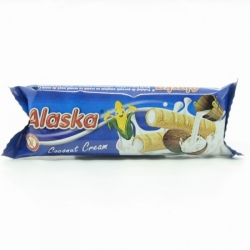 Trubička kukuřičná Alaska kokos 18g Alaska foods