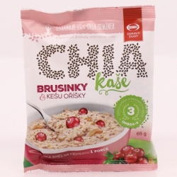 Chia kaše brusinky a kešu oříšky - Semix 65g