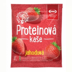 Kaše proteinová jahodová 65g Semix