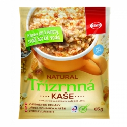 Kaše třízrnná natural bez lepku 65g Semix