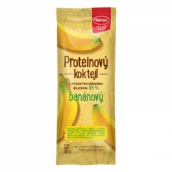 Proteinový koktejl banánový 30g Semix