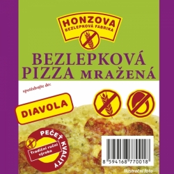 Pizza diavola 310g Honzova bezlepková fabrika