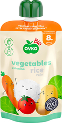 Bio kapsička zeleninová směs s rýží OVKO 90 g