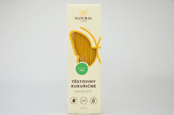Těstoviny kukuřičné - Spaghetti - špagety bez lepku - Natural 500g