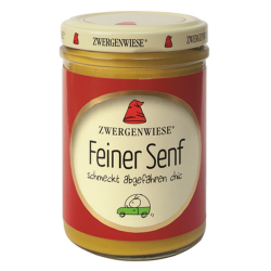 Hořčice jemná 160 ml BIO ZWERGENWIESE