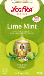 Bio Limetka Máta Yogi Tea 17 x 1,8 g