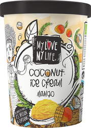 Bio kokosová zmrzlina Mango vegan My Love My Life 500 ml