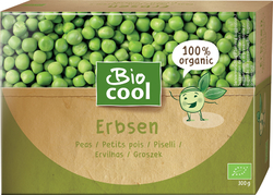 Bio hrášek mražený BioCool 300 g