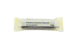 Karobová tyčinka se slunečnicí - Natural 40g