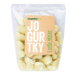 Jogurtky s kešu ořechy 100 g   COUNTRY LIFE