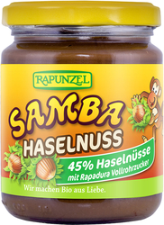 Bio SAMBA: oříšková pomazánka RAPUNZEL 250 g