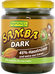 Bio SAMBA DARK: oříšková pomazánka RAPUNZEL 250 g