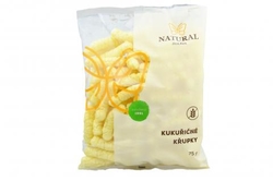 Křupky kukuřičné bez lepku - Natural 75g 