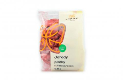 Jahody plátky mrazem sušené - Natural 50g