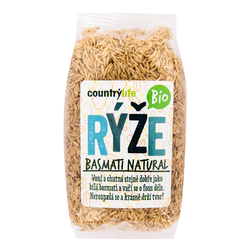 Rýže basmati natural 500 g BIO   COUNTRY LIFE