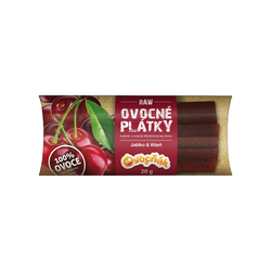 Plátky ovocné jablko-višeň 20 g   OVOCŇÁK