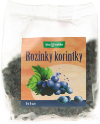 Bio rozinky korintky bio*nebio 150 g