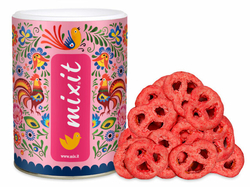 Mixit preclíky - Jogurtová čokoláda s jahodami 250g Mixit