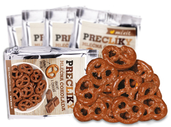 Mixit preclíky do kapsy - Mléčná čokoláda 70g Mixit