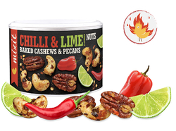 Oříšky z pece - Habanero chilli a limetka 150g Mixit