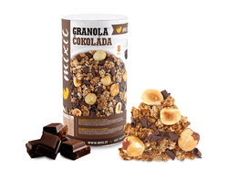 Granola z pece - Čokoláda a lískové ořechy (VO) 570g Mixit