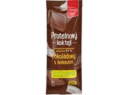 Proteinový koktejl čokoládový s kokosem 30g Semix