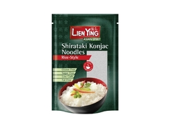 Bio Konjakové těstoviny tvar rýže Shirataki 270g Lien Ying