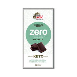 Čokoláda hořká 72 % se stévií bez cukru 100 g   SOLÉ