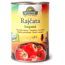 Rajčata loupaná sterilovaná 400 g BIO BIOLINIE