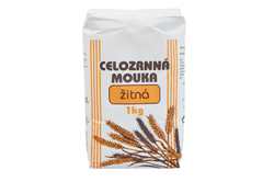 Mouka celozrnná žitná - Natural 1000g 