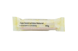 Jogurtová tyčinka s ovocem a arašídy - Natural 40g
