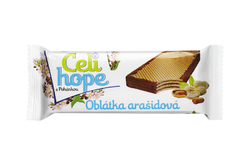 Oplatka arašídová bez lepku - Celihope 35g