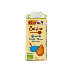 Krém mandlový na vaření 8,5 % tuku 200 ml BIO   ECOMIL