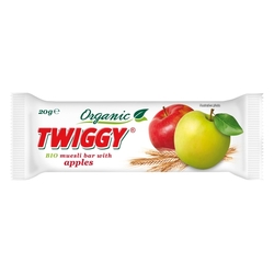 Tyčinka Twiggy müsli s jablky 20 g BIO   EKOFRUKT
