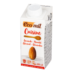 Krém mandlový na vaření 9 % tuku 200 ml BIO   ECOMIL