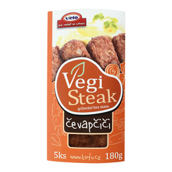 Čevapčiči veganské 180 g   VETO ECO