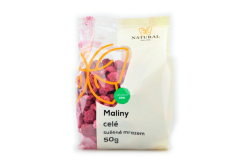 Maliny celé mrazem sušené - Natural 50g