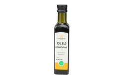 Olej konopný za studena lisovaný - Natural 250ml