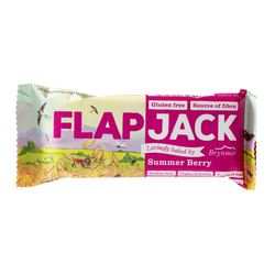 Flapjack ovesný malina-jahoda bezlepkový 80 g   WHOLEBAKE