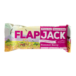 Flapjack ovesný malina-jahoda bezlepkový 80 g   BRYNMOR