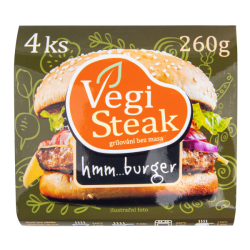 Vegi steak hmm...burger 260 g   VETO ECO