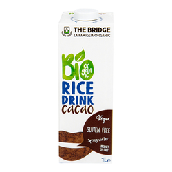 Nápoj rýžový kakao 1 l BIO   THE BRIDGE
