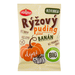 !X! Pudink rýžový s dýní a příchutí banánu bezlepkový 40 g BIO   AMYLON